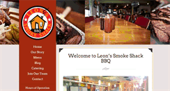 Desktop Screenshot of leonssmokeshack.com