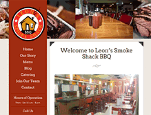 Tablet Screenshot of leonssmokeshack.com